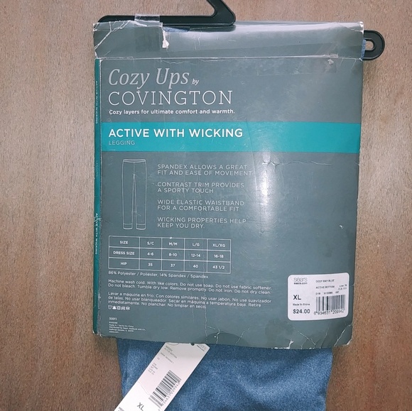 🔥NWT🔥Covington active thermal leggings - Picture 2 of 2